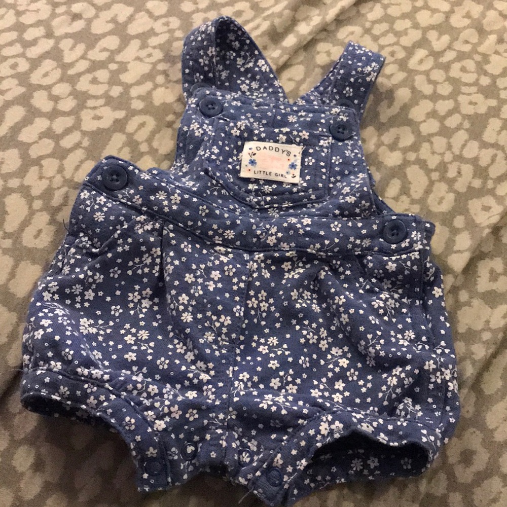 Cute baby girls overalls
